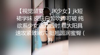 【视觉盛宴❤️JK少女】jk短裙学妹 皮肤白皙吹弹可破 纯欲系少女活力四射 粗大阳具速攻紧致嫩穴 挺翘圆润蜜臀 (2)