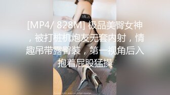 [MP4/ 828M] 极品美臀女神，被打桩机炮友无套内射，情趣吊带露臀装，第一视角后入抱着屁股猛操