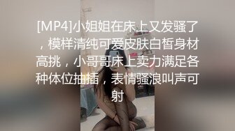 [MP4]小姐姐在床上又发骚了，模样清纯可爱皮肤白皙身材高挑，小哥哥床上卖力满足各种体位抽插，表情骚浪叫声可射