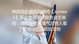 韩国前女团成员模特【sunwall】酒吧里洗手间服务金主爸爸，高挑身材风骚气质男人看了就想侵犯，超级尤物