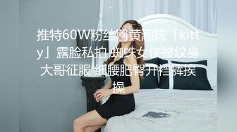 推特60W粉丝网黄潮妹「kitty」露脸私拍 蜘蛛女侠被纹身大哥征服 细腰肥臀开裆裤挨操