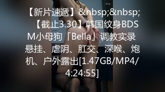 【新片速遞】&nbsp;&nbsp;✨【截止3.30】韩国纹身BDSM小母狗「Bella」调教实录 悬挂、虐阴、肛交、深喉、炮机、户外露出[1.47GB/MP4/4:24:55]