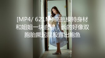 [MP4/ 621M] 高挑模特身材和姐姐一块自慰，长的好像双胞胎撅起屁股露出鲍鱼