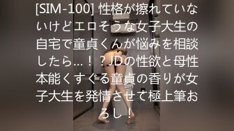 [SIM-100] 性格が擦れていないけどエロそうな女子大生の自宅で童貞くんが悩みを相談したら…！？JDの性欲と母性本能くすぐる童貞の香りが女子大生を発情させて極上筆おろし！