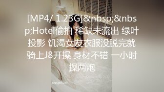 [MP4/ 1.23G]&nbsp;&nbsp;Hotel偷拍 稀缺未流出 绿叶投影 饥渴女友衣服没脱完就骑上J8开操 身材不错 一小时操两炮