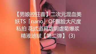 【男娘控狂喜】二次元混血美妖TS「nano」OF露脸大尺度私拍 花式道具虐阴虐菊爆浆精液地狱【第二弹】 (3)